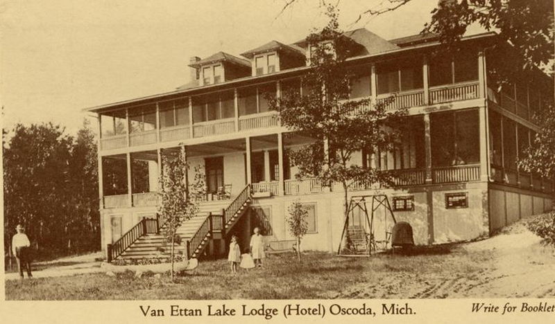 Van Ettan Lake Lodge (Van Etten Lake Lodge) - Historical Photo Of Van Ettan Lodge